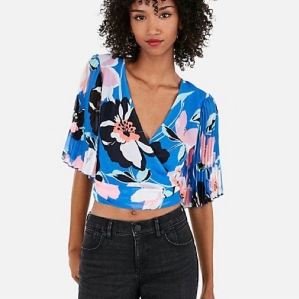 Express floral top